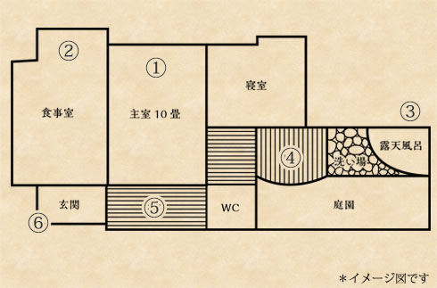 72番 露天風呂付き特別室