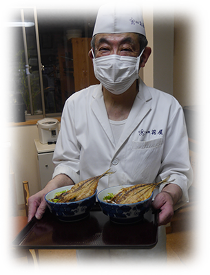 スタッフ　手作りのまかない料理ができました